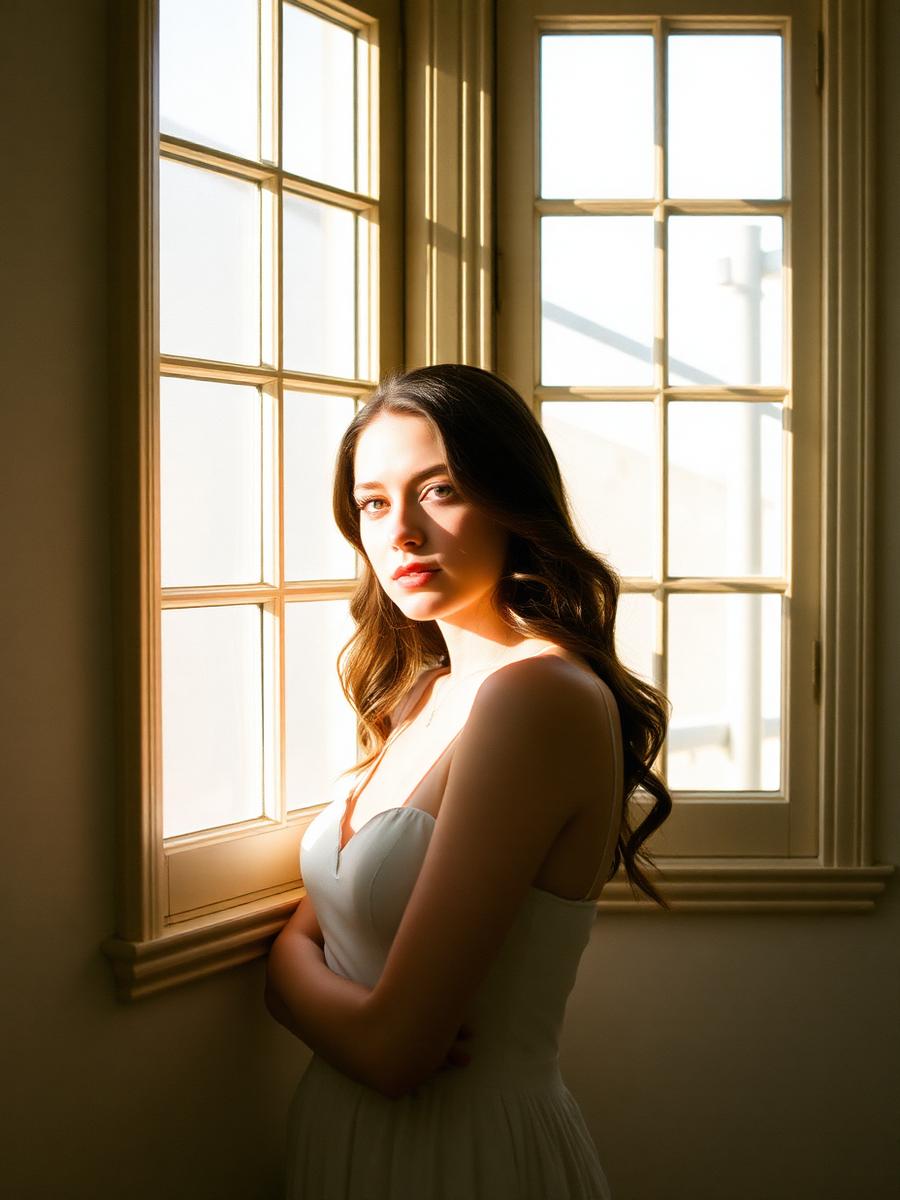 Portrait in window light
